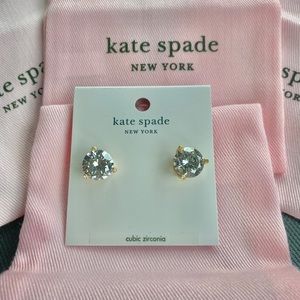 🖤FRIDAY SALE💥Kate spade gold and diamond studs